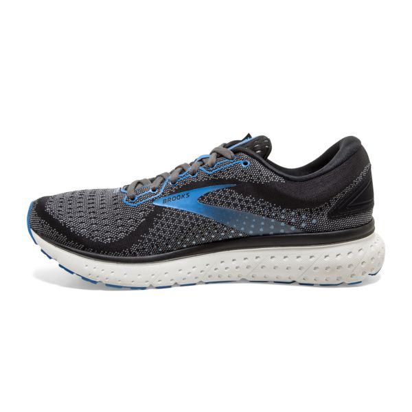 Brooks Glycerin 18 Men's Road Running Shoes Grey / Blue / White | USA-694587