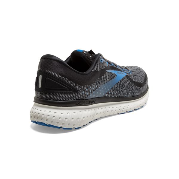 Brooks Glycerin 18 Men's Road Running Shoes Grey / Blue / White | USA-694587