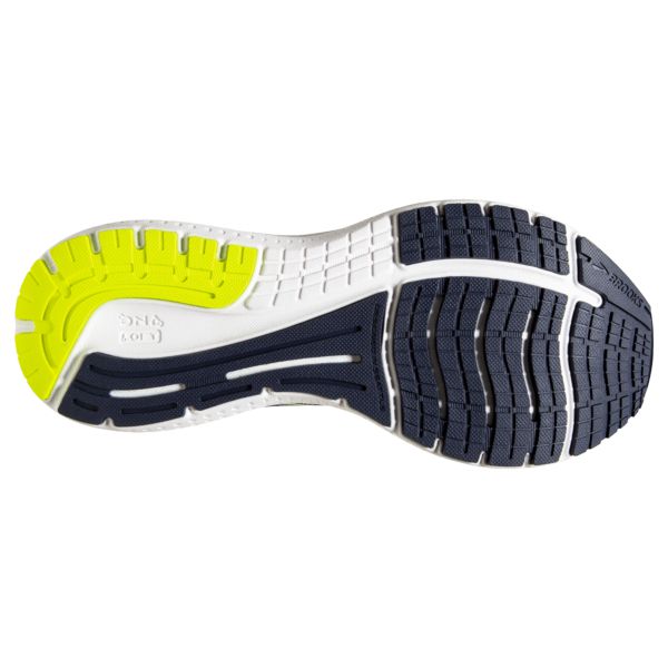 Brooks Glycerin 19 Men's Road Running Shoes Navy / Blue / Yellow | USA-128049