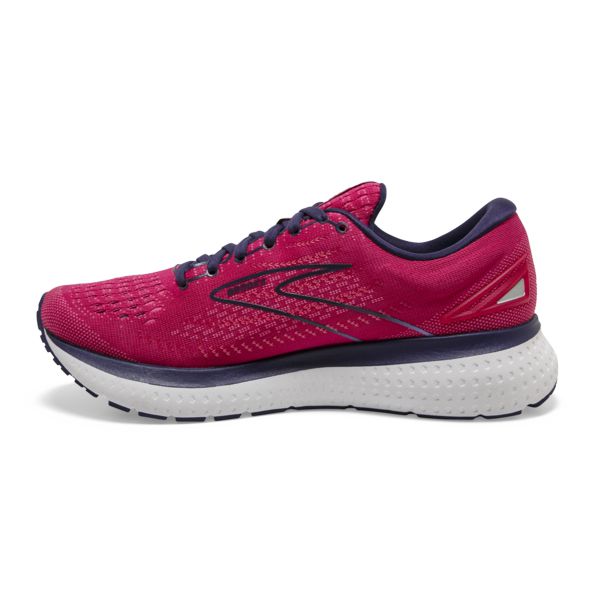 Brooks Glycerin 19 Women's Road Running Shoes Red / Purple / White | USA-178593