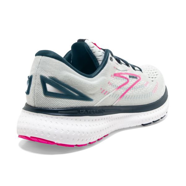 Brooks Glycerin 19 Women's Road Running Shoes Grey / Navy / Pink | USA-469375