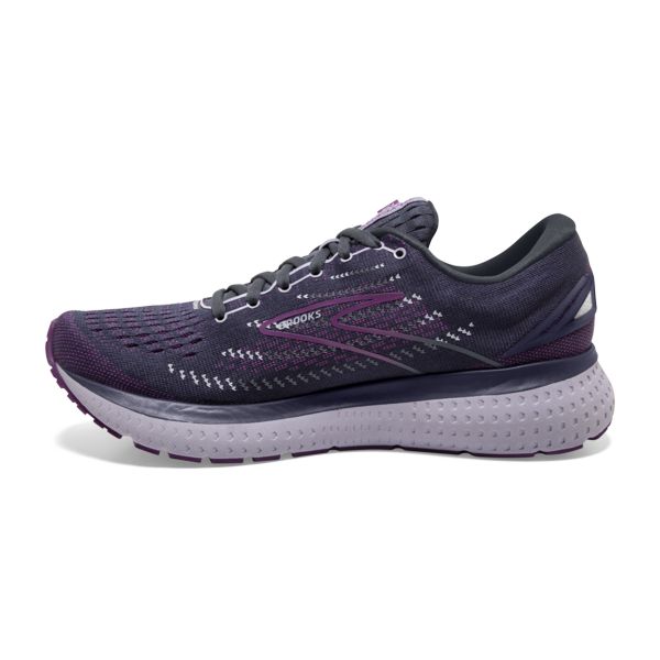 Brooks Glycerin 19 Women's Road Running Shoes Purple / Black / White | USA-516284