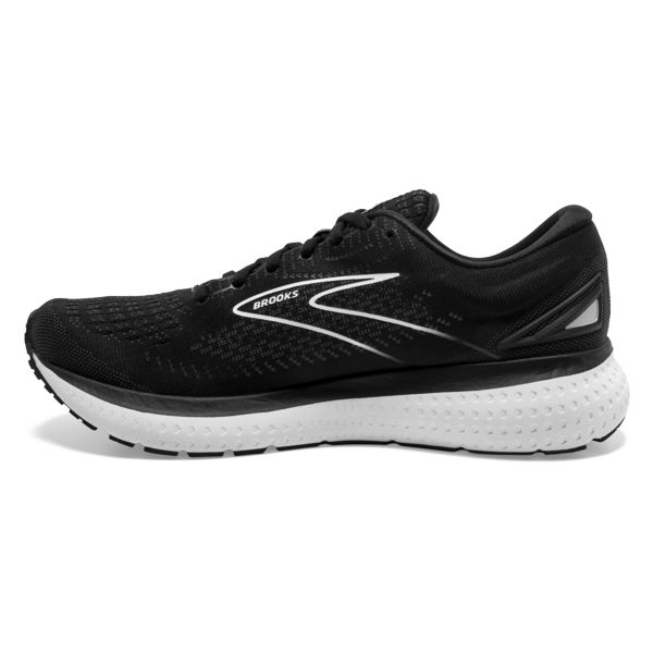 Brooks Glycerin 19 Women's Road Running Shoes Black / White | USA-850947