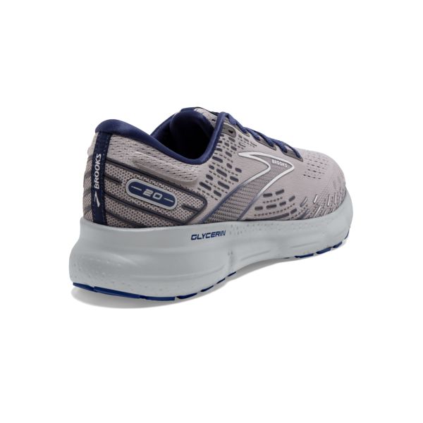 Brooks Glycerin 20 Men's Road Running Shoes Grey / Blue | USA-420319