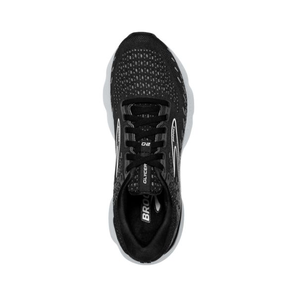 Brooks Glycerin 20 Women's Road Running Shoes Black / White / Grey | USA-172564