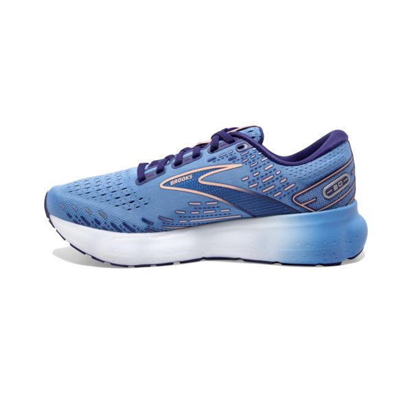 Brooks Glycerin 20 Women's Road Running Shoes Blue / Gold / White | USA-763402