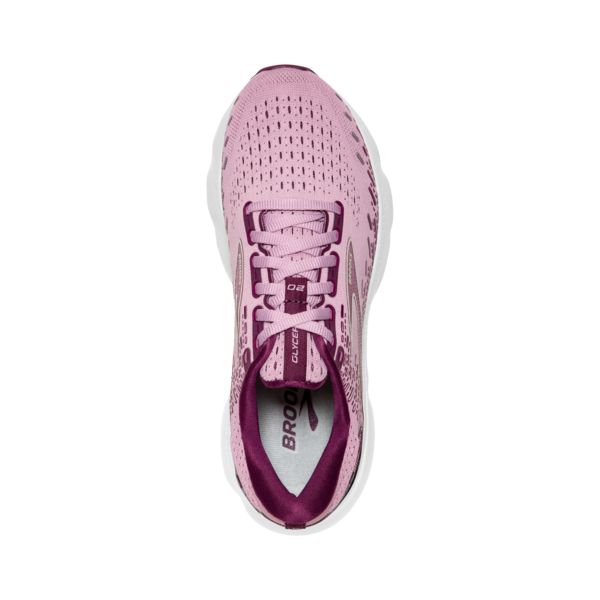 Brooks Glycerin 20 Women's Road Running Shoes Pink / White | USA-791504