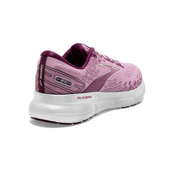 Brooks Glycerin 20 Women's Road Running Shoes Pink / White | USA-791504