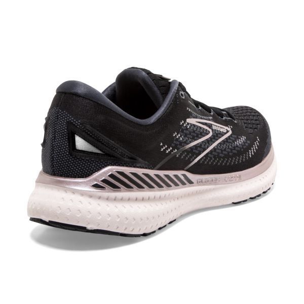 Brooks Glycerin GTS 19 Women's Road Running Shoes Black / Rose | USA-854230