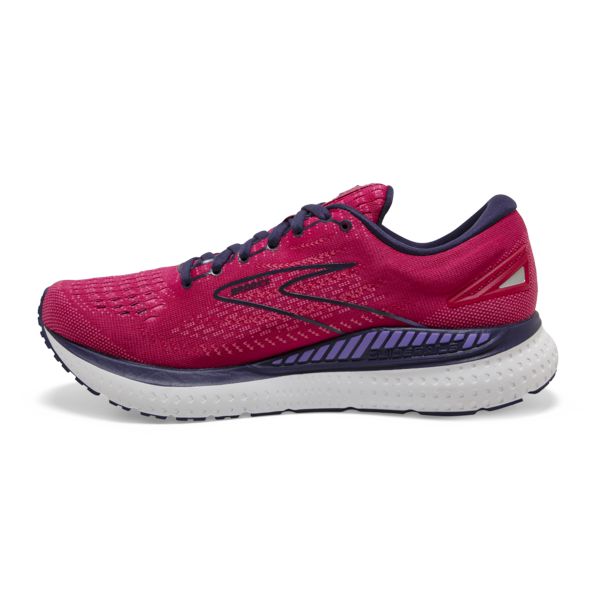 Brooks Glycerin GTS 19 Women's Road Running Shoes Red / Purple / White | USA-870924