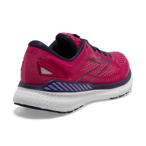 Brooks Glycerin GTS 19 Women's Road Running Shoes Red / Purple / White | USA-870924