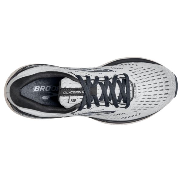 Brooks Glycerin GTS 19 Women's Road Running Shoes Grey / White | USA-948206