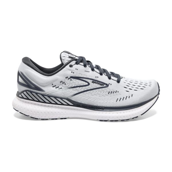 Brooks Glycerin GTS 19 Women\'s Road Running Shoes Grey / White | USA-948206