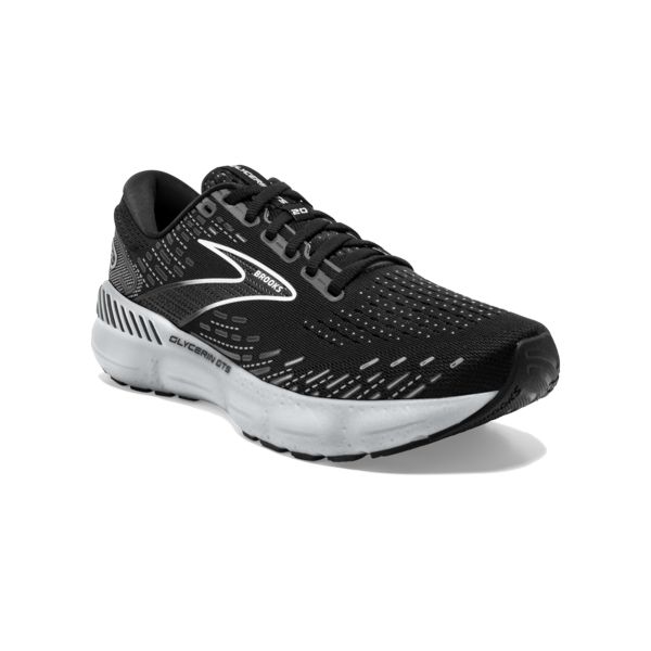 Brooks Glycerin GTS 20 Women's Road Running Shoes Black / White / Grey | USA-76419