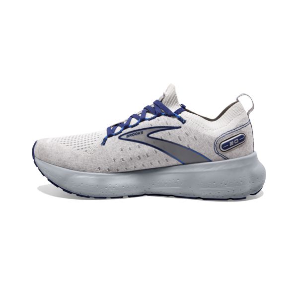 Brooks Glycerin StealthFit 20 Men's Road Running Shoes Grey / Blue | USA-164937