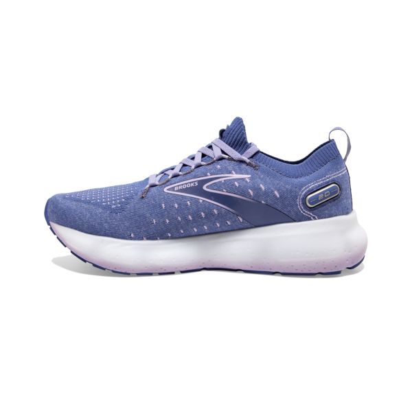 Brooks Glycerin StealthFit 20 Women's Road Running Shoes Blue / White | USA-823650