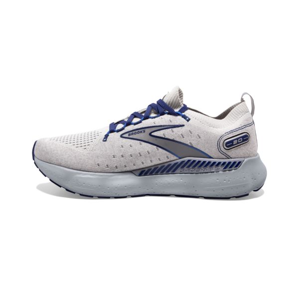 Brooks Glycerin StealthFit GTS 20 Men's Road Running Shoes Grey / Blue | USA-146850