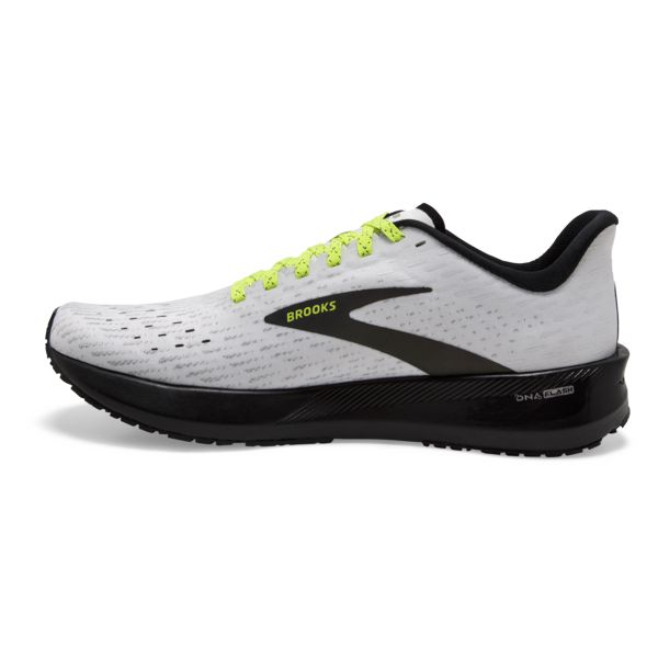 Brooks Hyperion Tempo Men's Road Running Shoes White / Yellow / Black | USA-250631