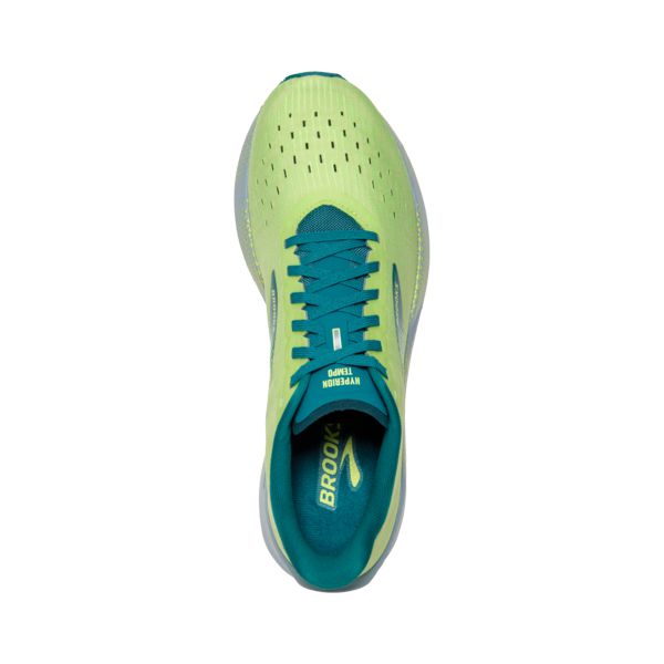 Brooks Hyperion Tempo Men's Road Running Shoes Green / Blue / Grey | USA-379251