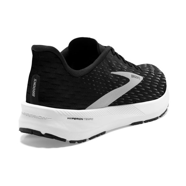 Brooks Hyperion Tempo Men's Road Running Shoes Black / Silver / White | USA-420869