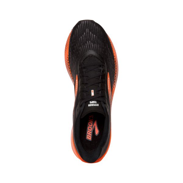 Brooks Hyperion Tempo Men's Road Running Shoes Black / Orange | USA-81349