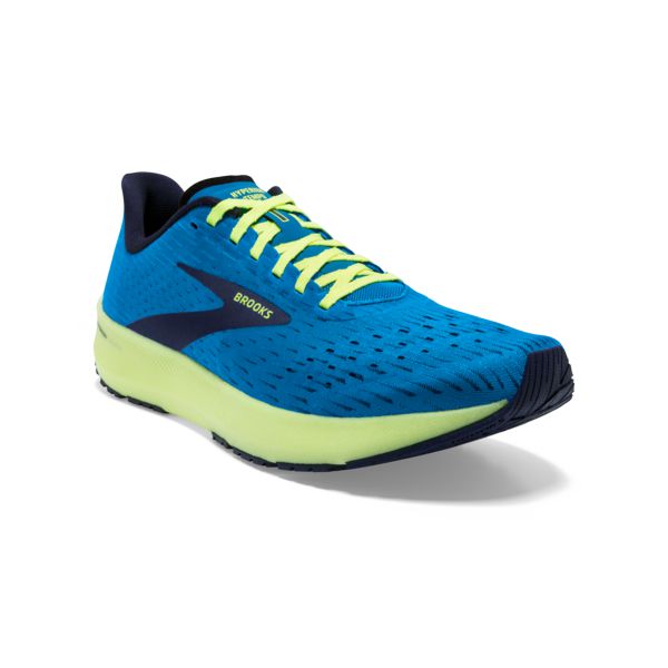 Brooks Hyperion Tempo Men's Road Running Shoes Blue / Black / Yellow | USA-861927