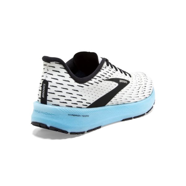 Brooks Hyperion Tempo Men's Road Running Shoes White / Black / Blue | USA-941623