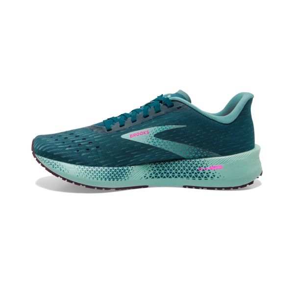 Brooks Hyperion Tempo Women's Road Running Shoes Blue / Green / Pink | USA-459368