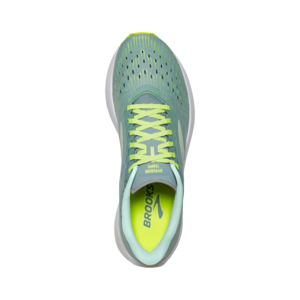 Brooks Hyperion Tempo Women's Road Running Shoes Green / Yellow / White | USA-526843