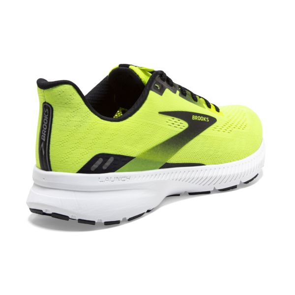 Brooks Launch 8 Men's Road Running Shoes Yellow / Black / White | USA-348057