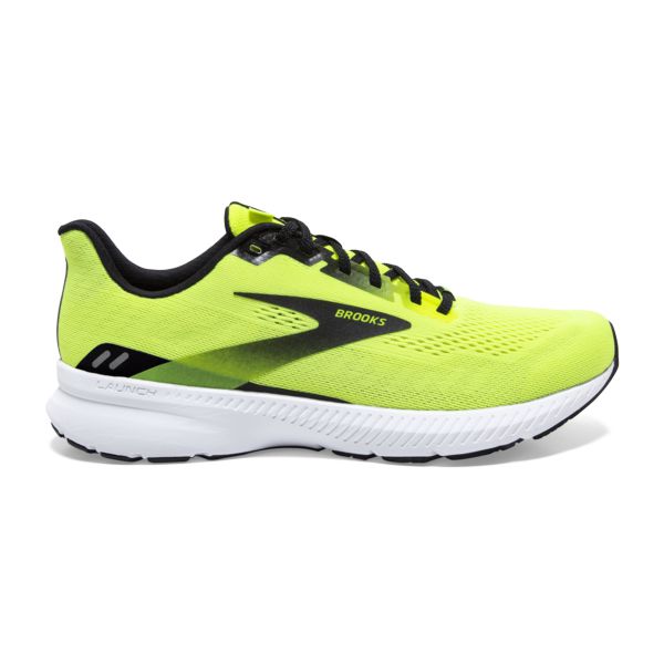 Brooks Launch 8 Men\'s Road Running Shoes Yellow / Black / White | USA-348057