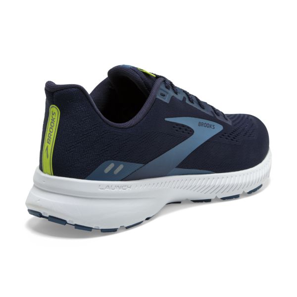 Brooks Launch 8 Men's Road Running Shoes Navy / Blue / White | USA-954602