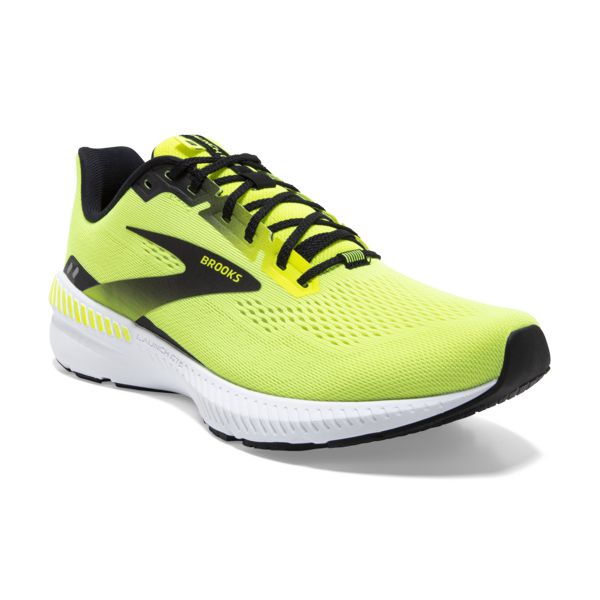 Brooks Launch GTS 8 Men's Road Running Shoes Yellow / Black / White | USA-357210