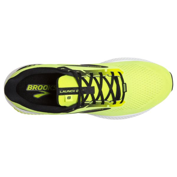 Brooks Launch GTS 8 Men's Road Running Shoes Yellow / Black / White | USA-357210