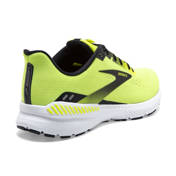 Brooks Launch GTS 8 Men's Road Running Shoes Yellow / Black / White | USA-357210