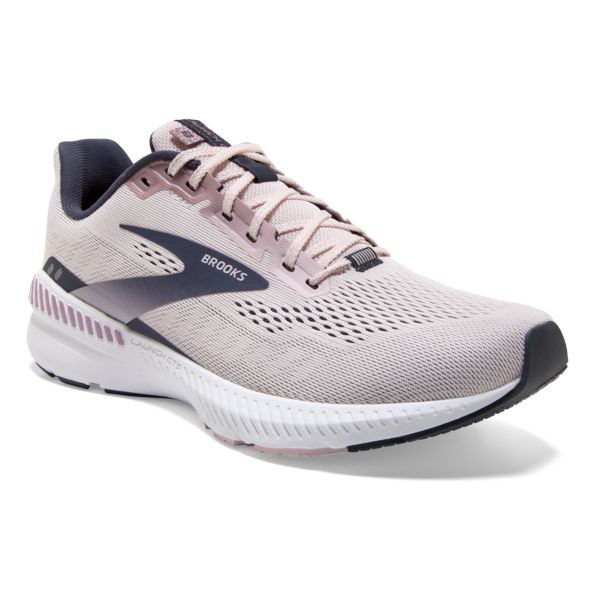 Brooks Launch GTS 8 Women's Road Running Shoes Pink / Navy / White | USA-572481