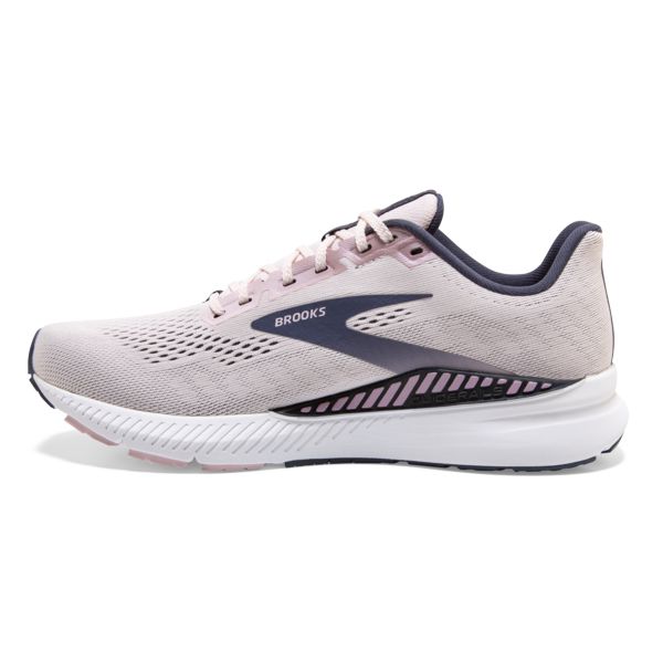 Brooks Launch GTS 8 Women's Road Running Shoes Pink / Navy / White | USA-572481