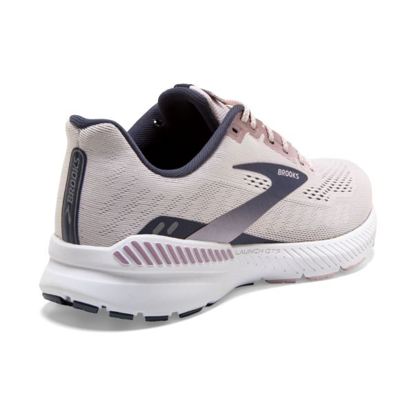 Brooks Launch GTS 8 Women's Road Running Shoes Pink / Navy / White | USA-572481