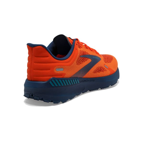 Brooks Launch GTS 9 Men's Road Running Shoes Orange / Navy | USA-159046