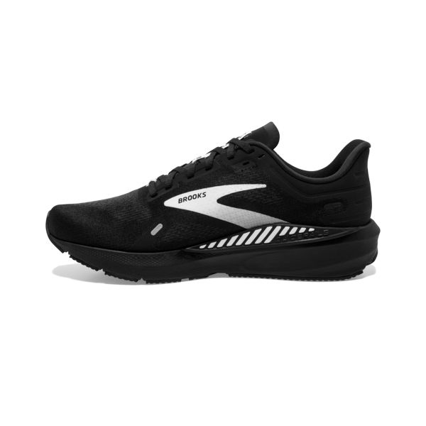 Brooks Launch GTS 9 Men's Road Running Shoes Black / White | USA-860172