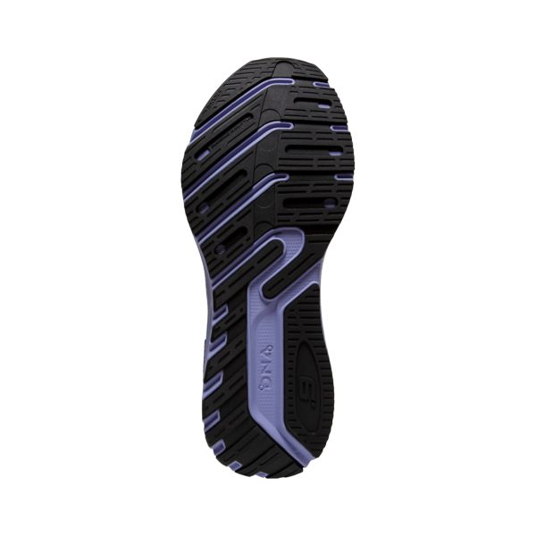 Brooks Launch GTS 9 Women's Road Running Shoes Black / Purple | USA-417263