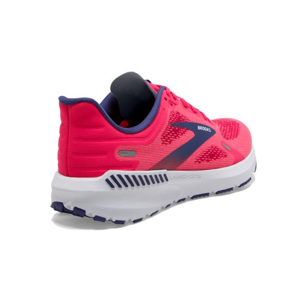 Brooks Launch GTS 9 Women's Road Running Shoes Pink / Blue / White | USA-486702