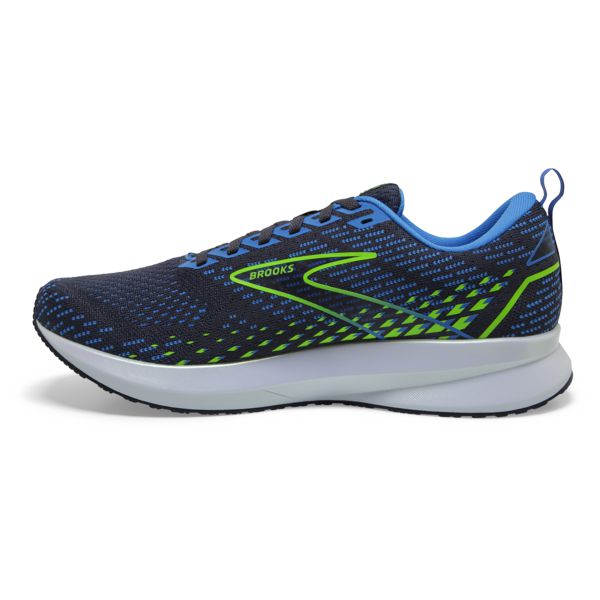 Brooks Levitate 5 Men's Road Running Shoes Blue / Green / White | USA-145083