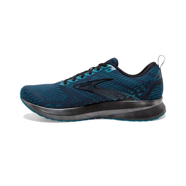 Brooks Levitate 5 Men's Road Running Shoes Navy / Green / Black | USA-569813