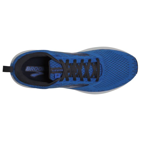 Brooks Levitate 5 Men's Road Running Shoes Blue / Black / White | USA-854239