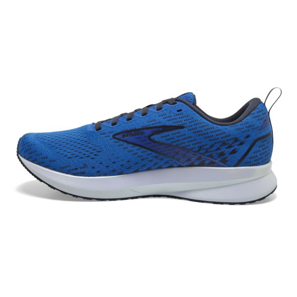 Brooks Levitate 5 Men's Road Running Shoes Blue / Black / White | USA-854239