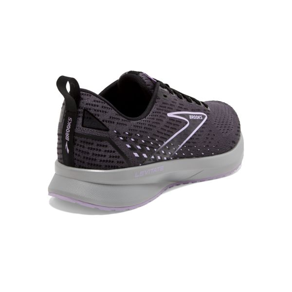 Brooks Levitate 5 Women's Road Running Shoes Purple / Black / Grey | USA-204731