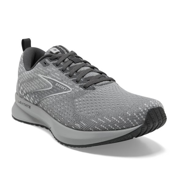 Brooks Levitate 5 Women's Road Running Shoes Grey / Black | USA-95741