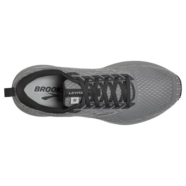 Brooks Levitate 5 Women's Road Running Shoes Grey / Black | USA-95741