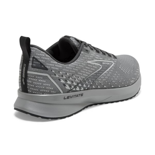 Brooks Levitate 5 Women's Road Running Shoes Grey / Black | USA-95741